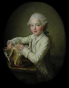 Portrait of marquis de Briges, aged 7 Francois-Hubert Drouais